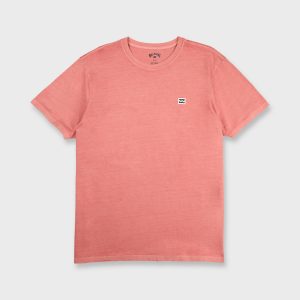 Wyatt Crewneck Short Sleeve T-Shirt - Desert Pink