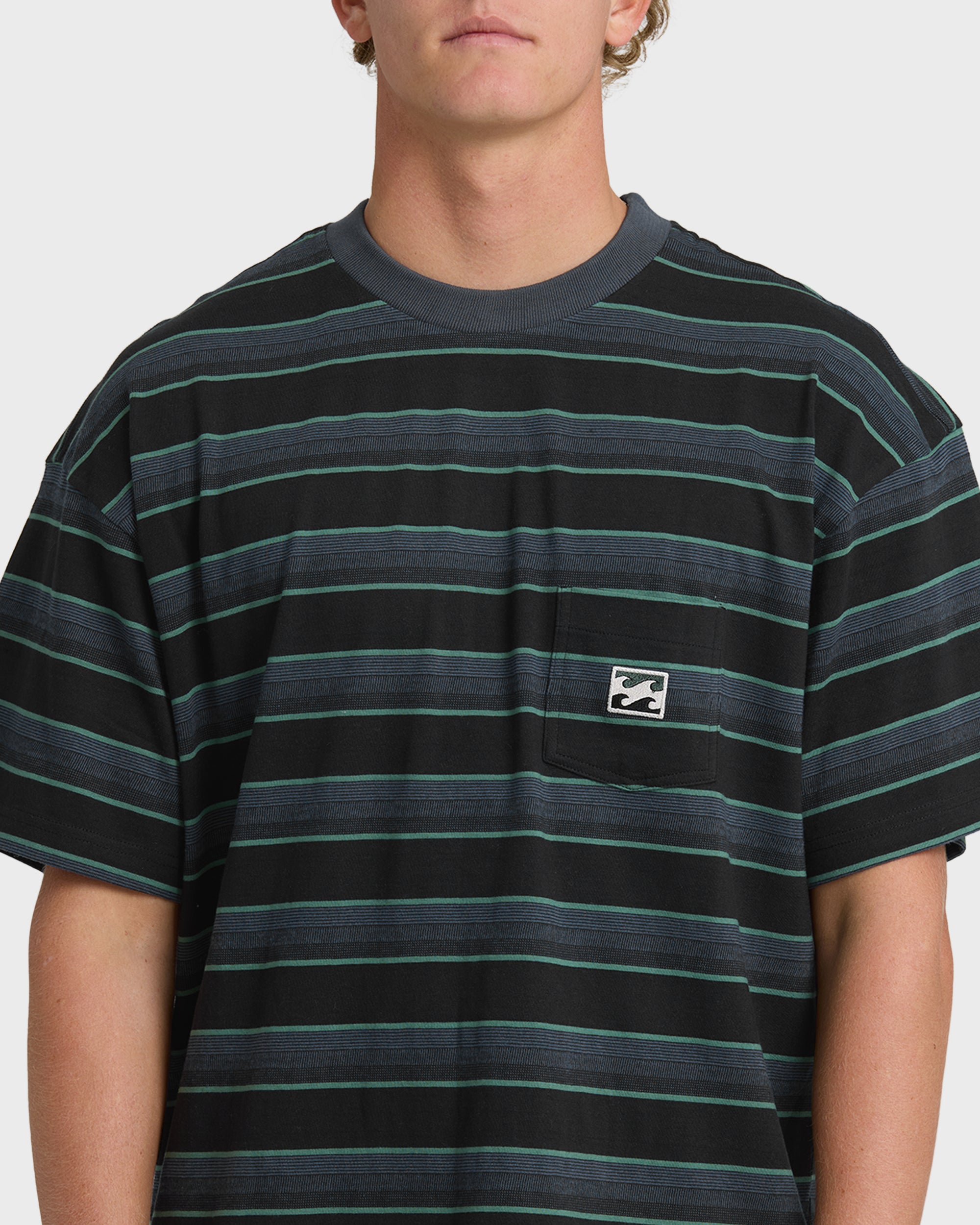 Baxter Crew Short Sleeve T-Shirt - Black - Image 6