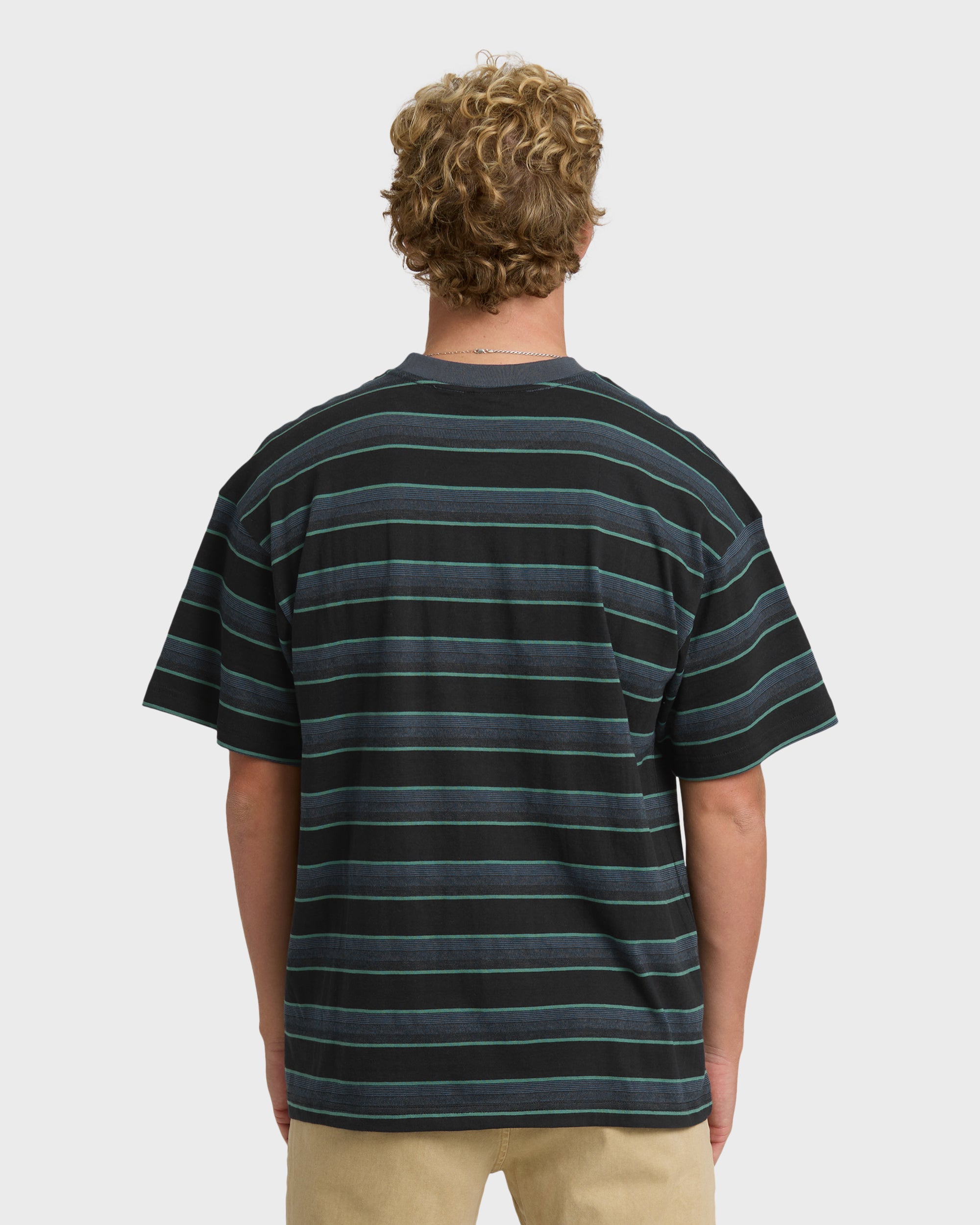 Baxter Crew Short Sleeve T-Shirt - Black - Image 3