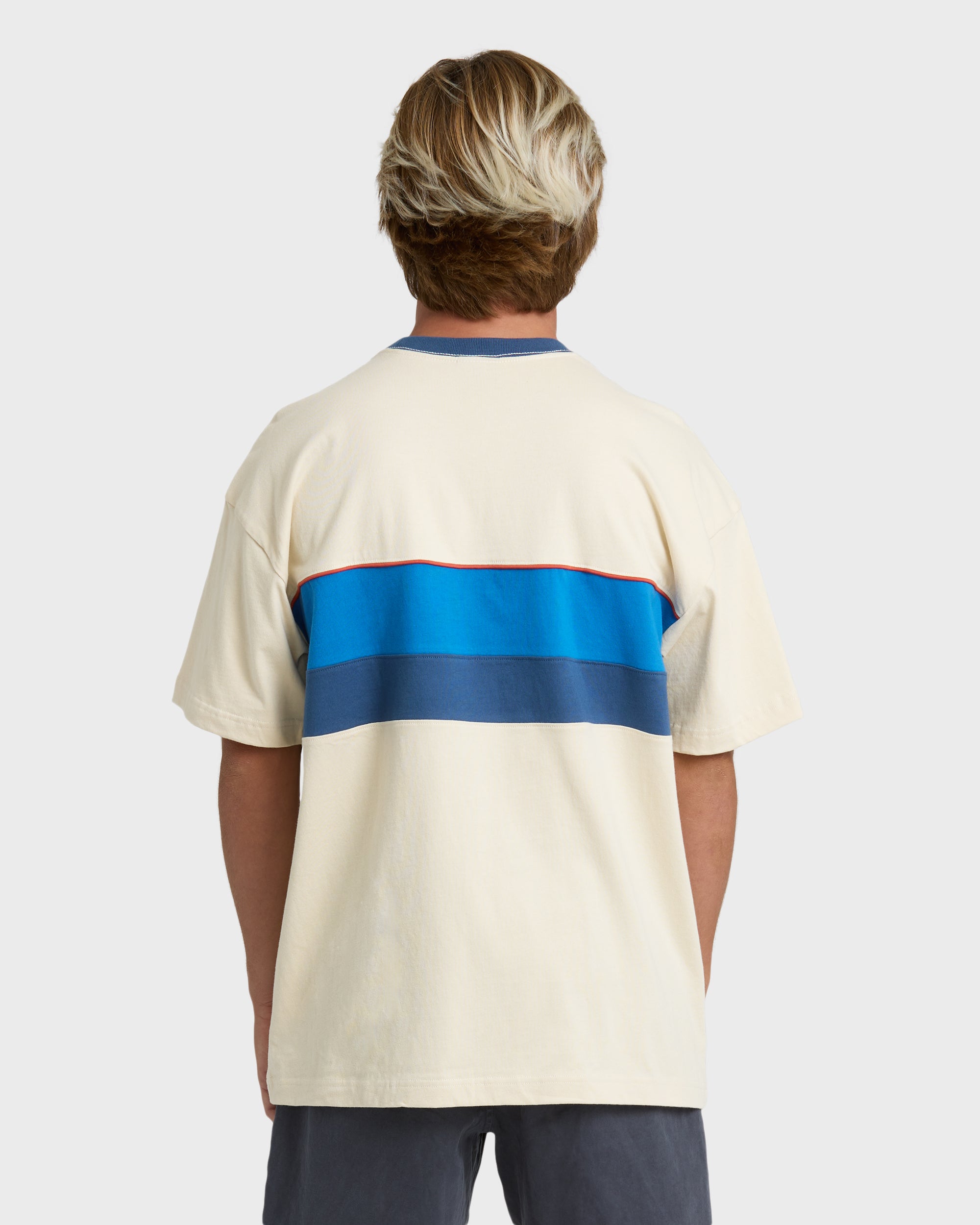 Simulator Crew Short Sleeve T-Shirt - Oatmeal - Image 4