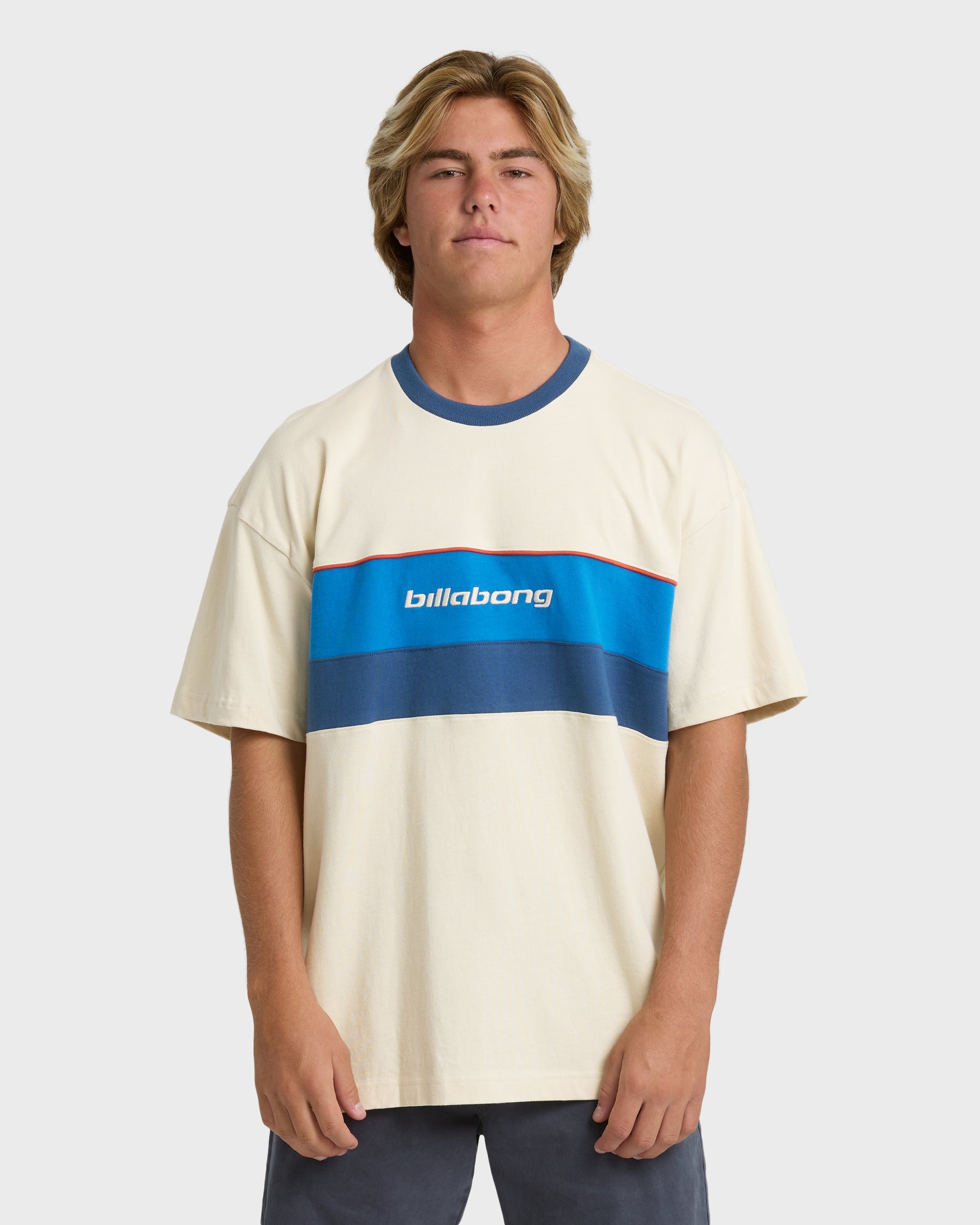 Simulator Crew Short Sleeve T-Shirt - Oatmeal - Image 3