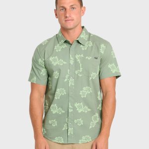 Chase Short Sleeve Shirt - Sage