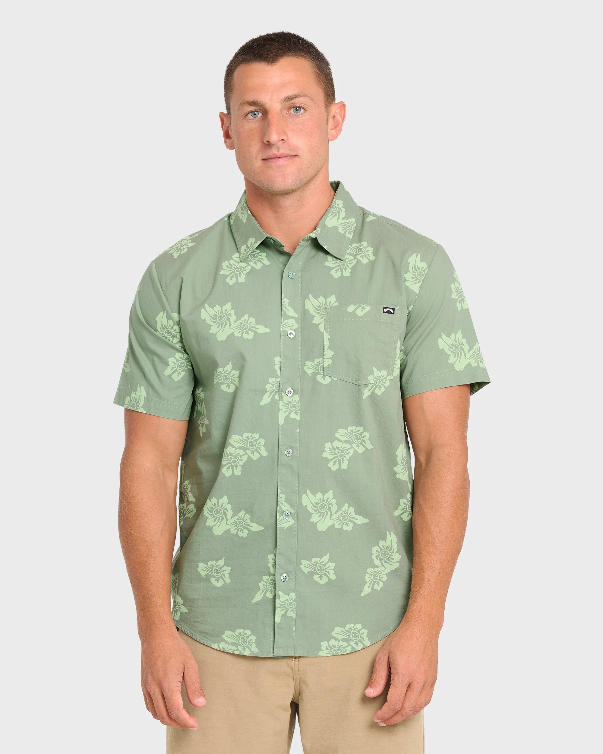 Chase Short Sleeve Shirt - Sage