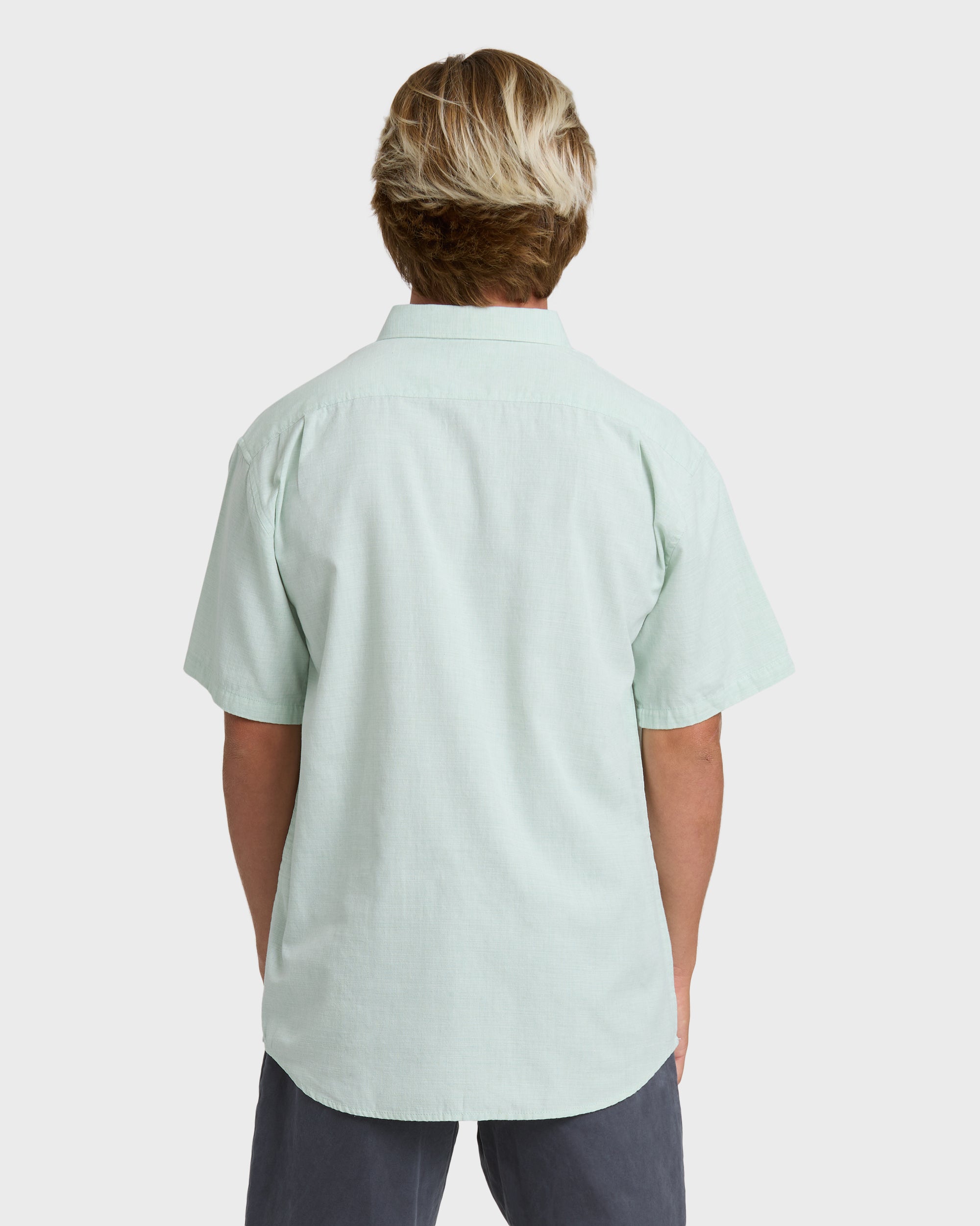All Day Short Sleeve Shirt - Granite Green - Image 2