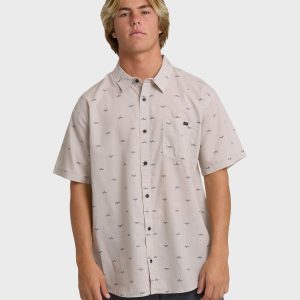 Sundays Mini Short Sleeve Shirt - Ash Rose