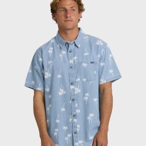 Sundays Mini Short Sleeve Shirt - Corydalis Blue