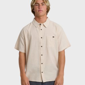 Victoria Short Sleeve Shirt - Off White