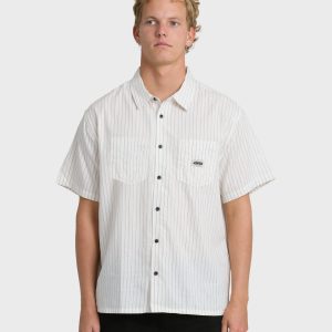 Bad Dog Short Sleeve Shirt - Off White