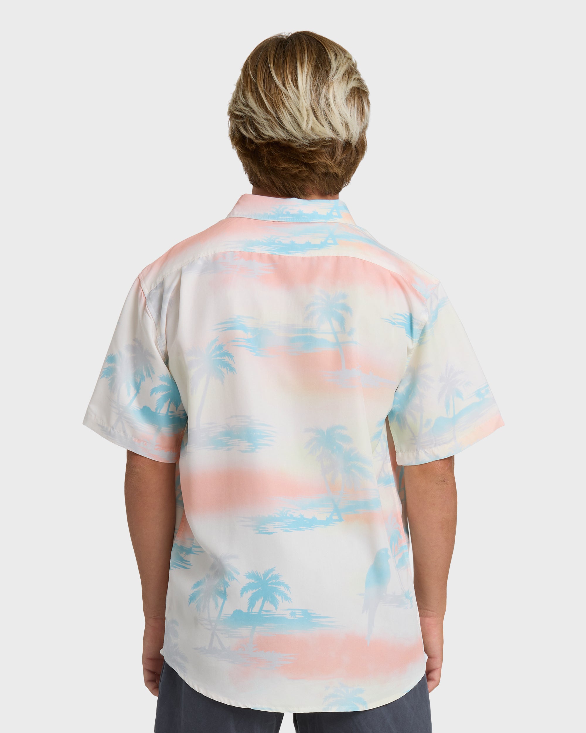 Sundays Lounge Short Sleeve Shirt - Off White - Image 2