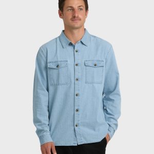 Bong Days Long Sleeve Shirt - Cloud Blue