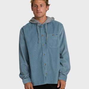 Baja Long Sleeve Shirt - Blue Fog