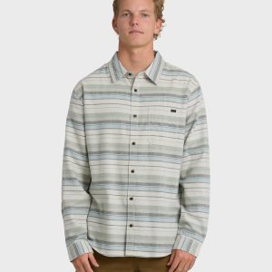 Coastline Long Sleeve Flannel Shirt - Chino