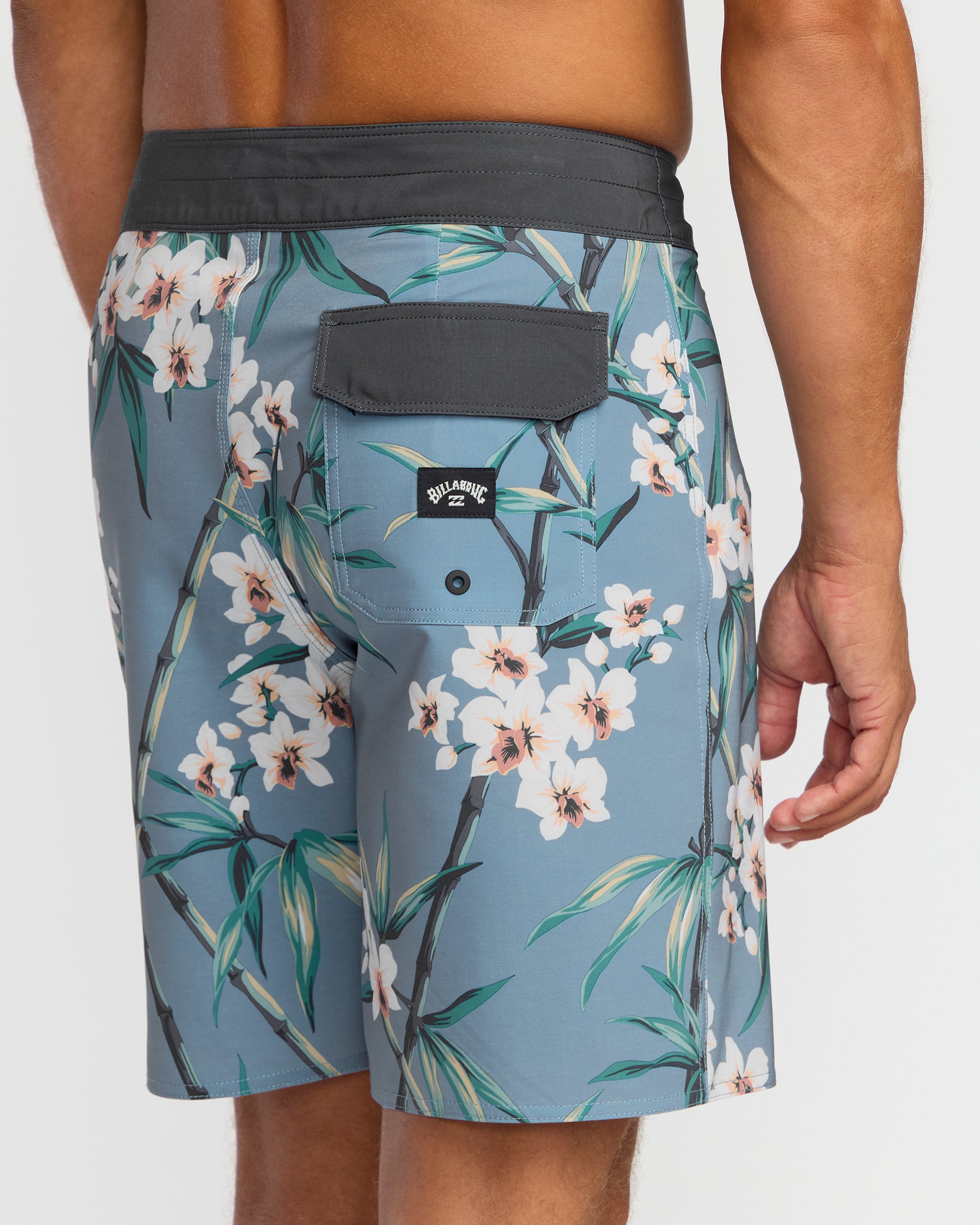 Sundays Pro Performance 19 Boardshorts - Steel Blue - Image 6
