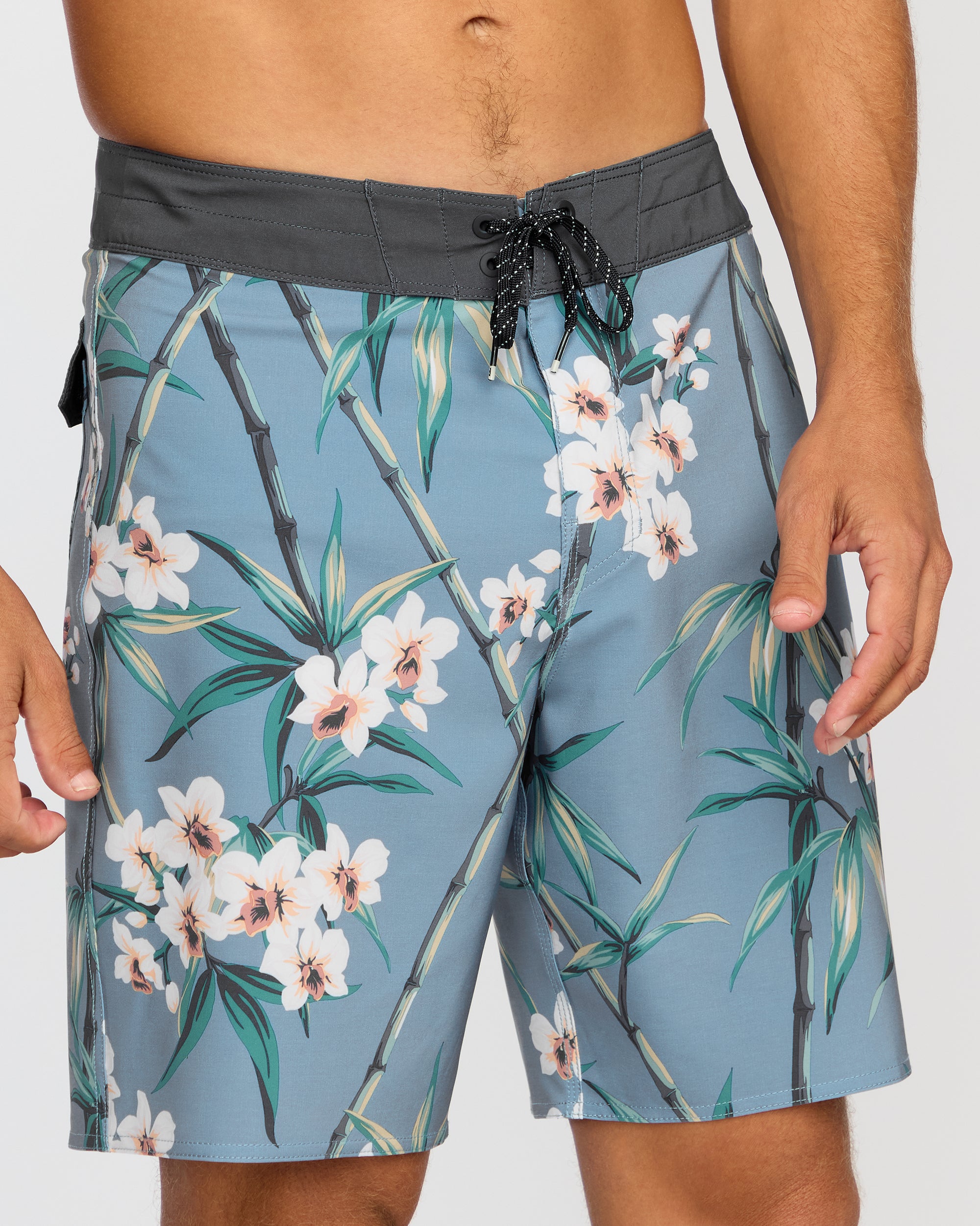 Sundays Pro Performance 19 Boardshorts - Steel Blue - Image 7