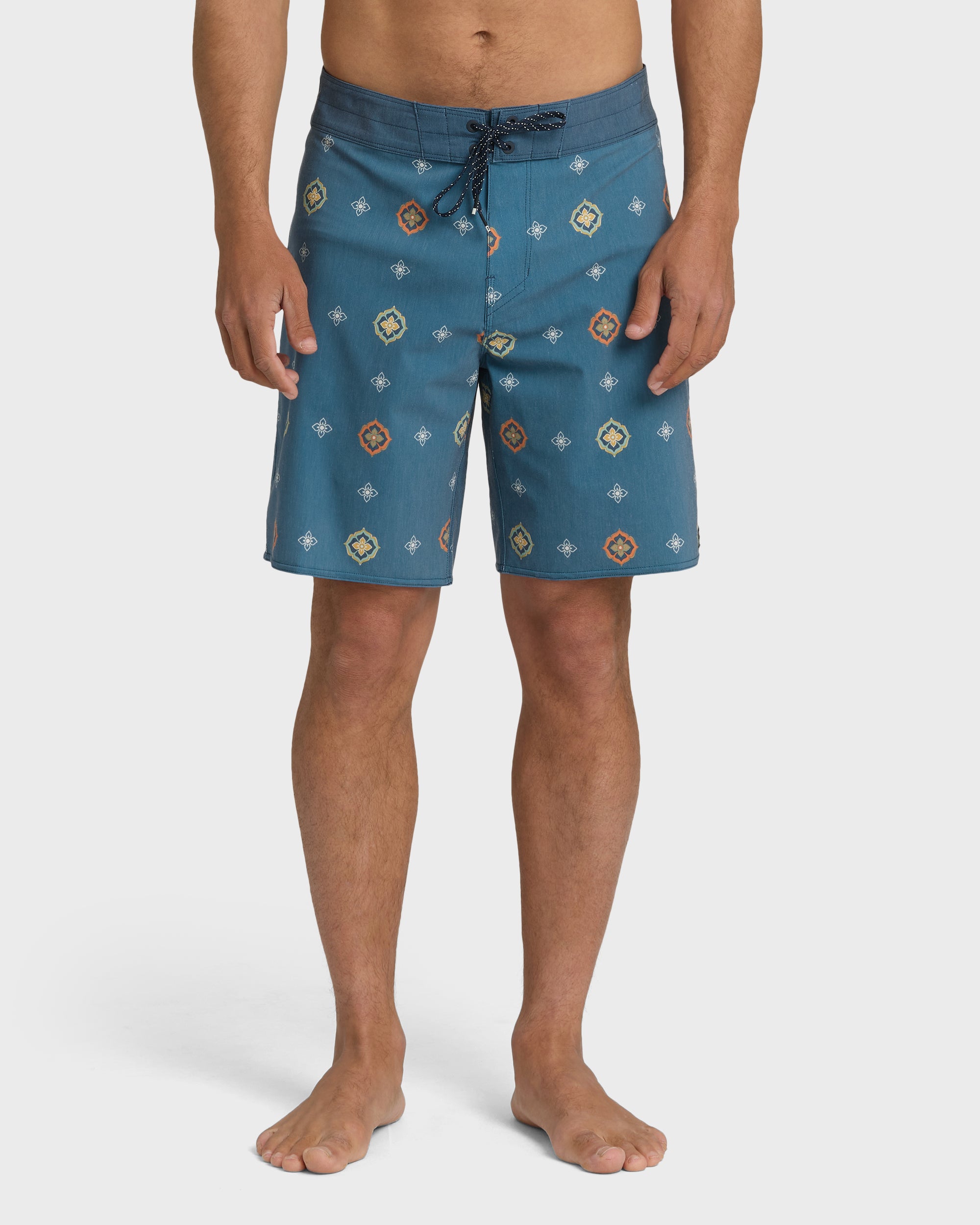 Sundays Pro 19 Boardshorts - Real Teal Multi - Real Teal