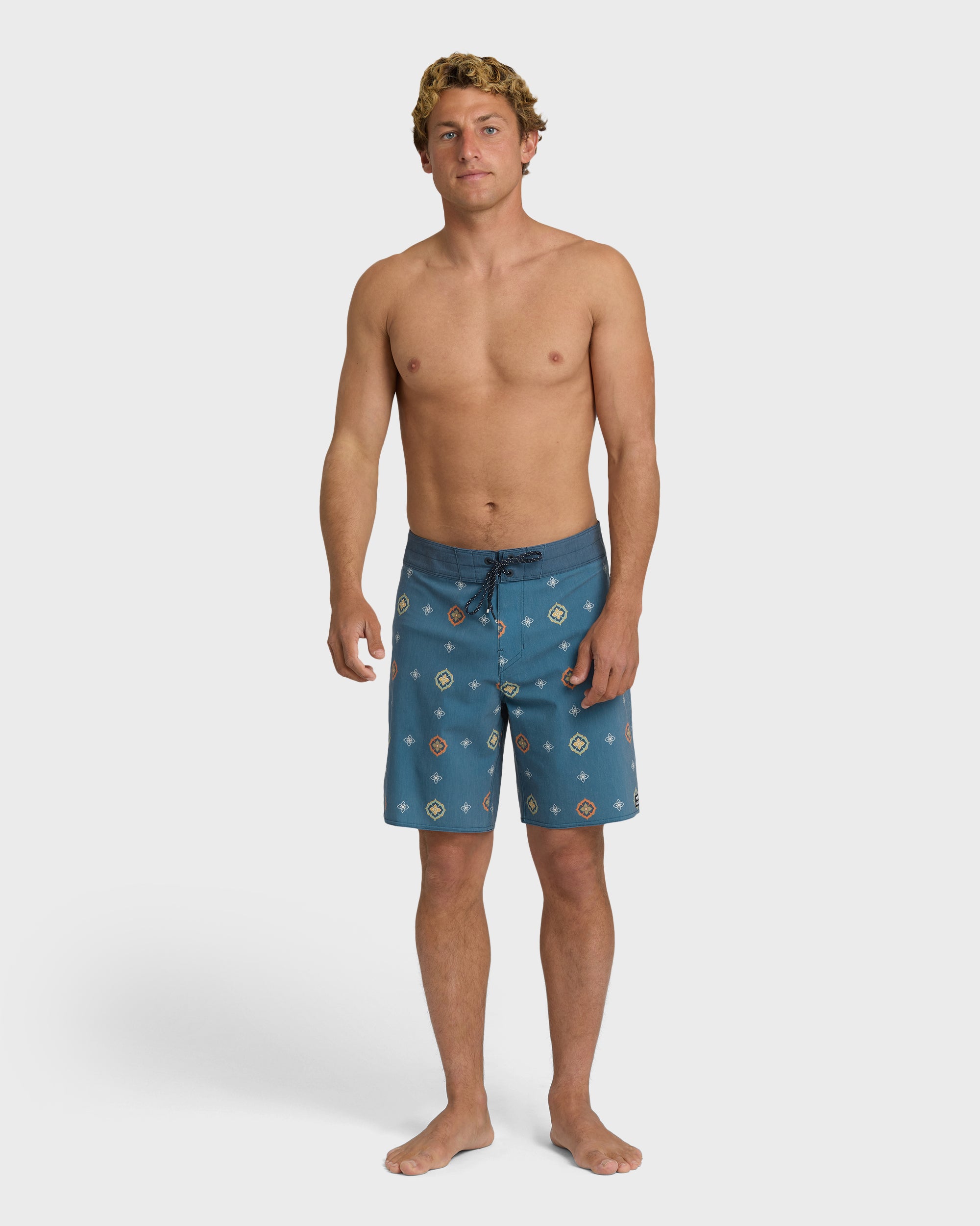 Sundays Pro 19 Boardshorts - Real Teal Multi - Real Teal - Image 4