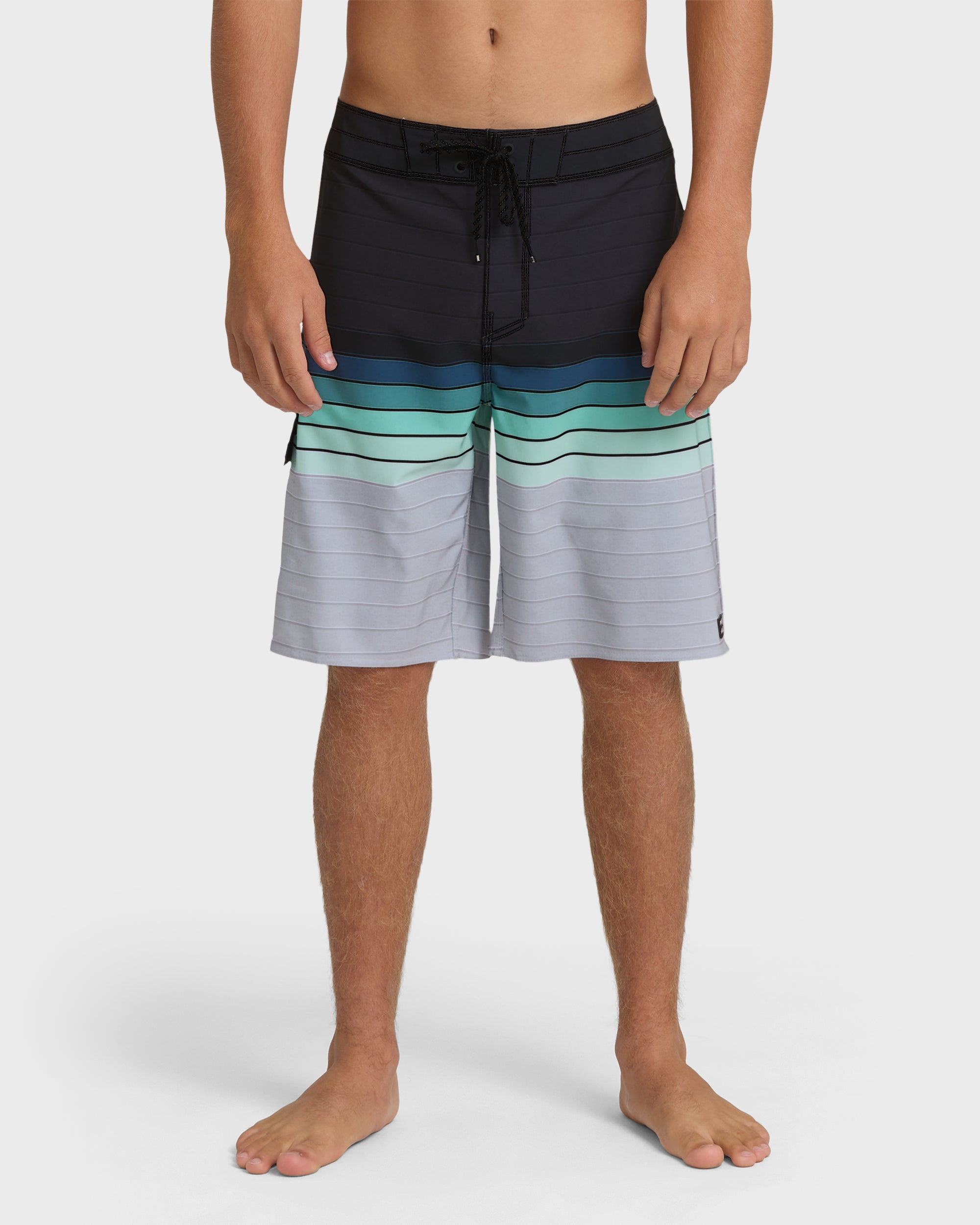 All Day Stripe 20 Pro Boardshorts - Medium Indigo Multi - Medium Indigo