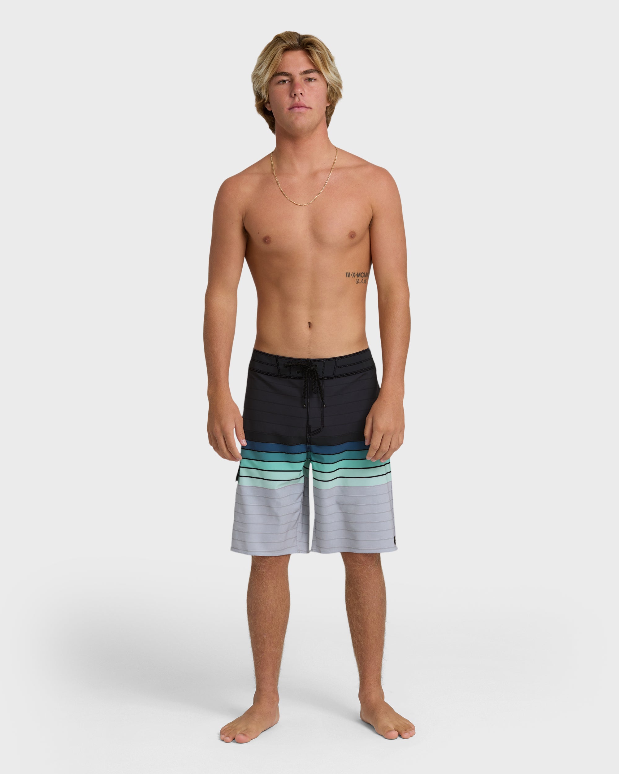 All Day Stripe 20 Pro Boardshorts - Medium Indigo Multi - Medium Indigo - Image 4