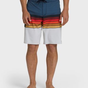 All Day Stripe Pro 20 Boardshorts - Sunset Ocean Multi - Sunset Ocean