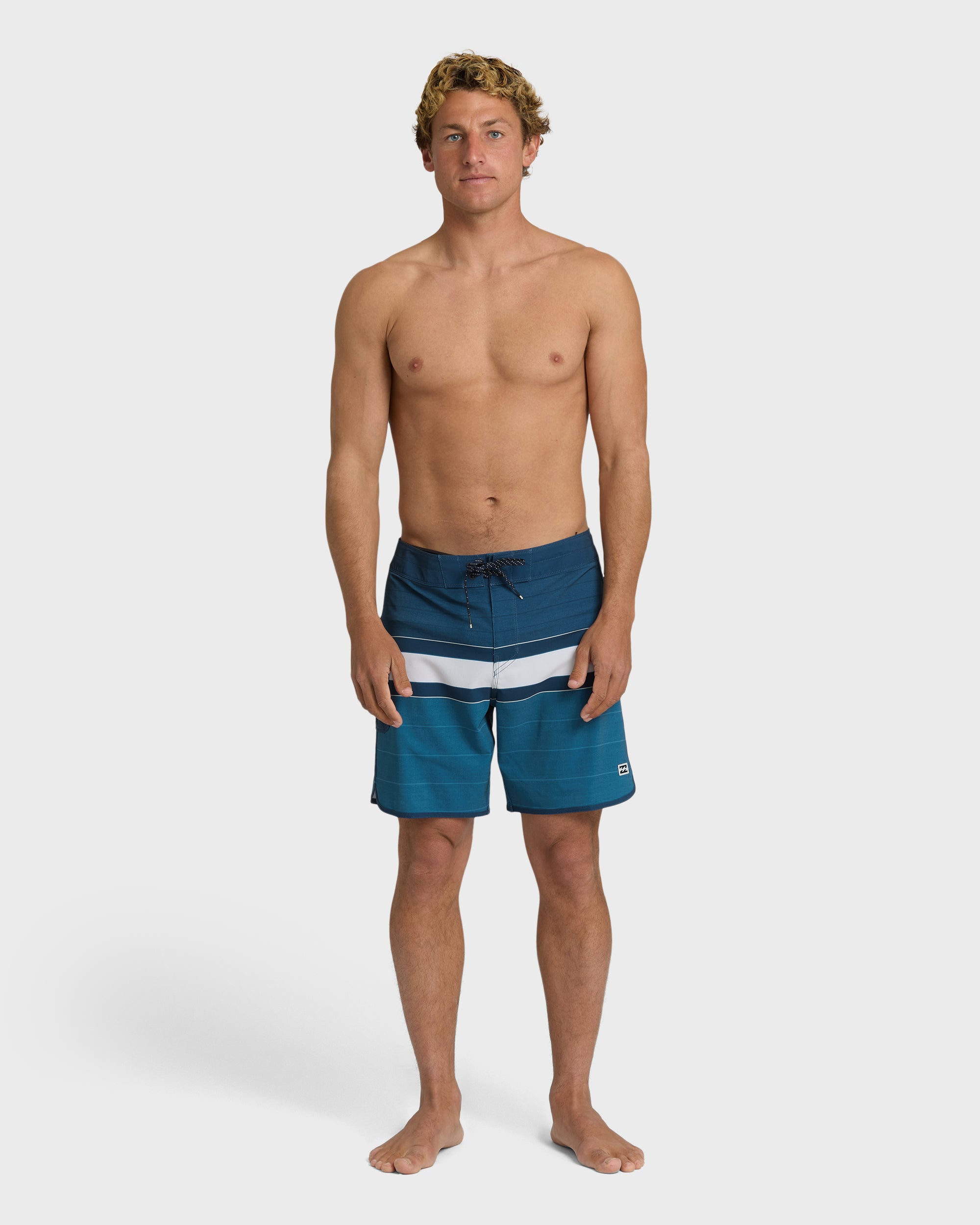 73 Pro 19 Boardshorts - Dark Denim Multi - Dark Denim - Image 4