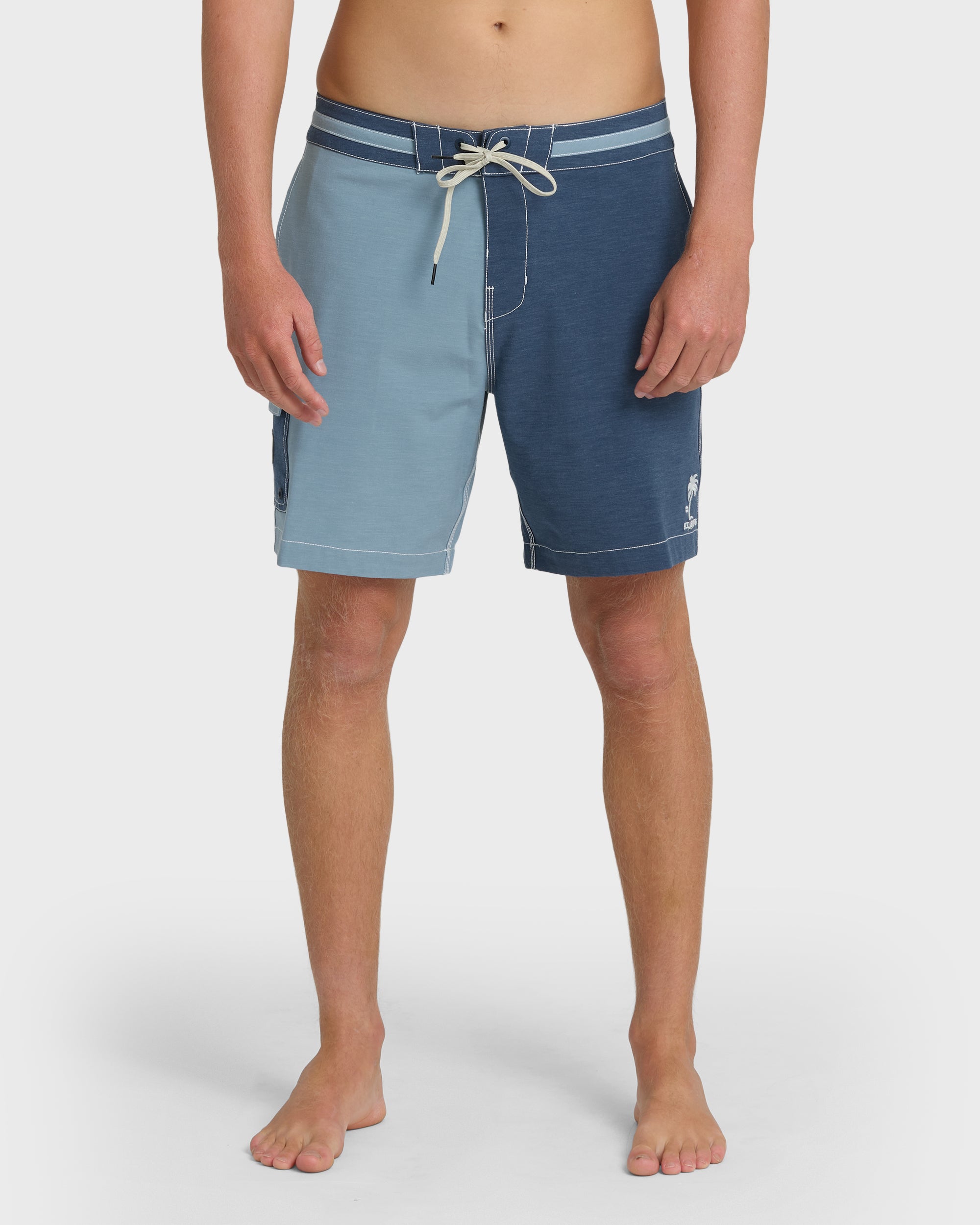 Sunset Lo Tide 19 Boardshorts - Blue Fog Multi - Blue Fog