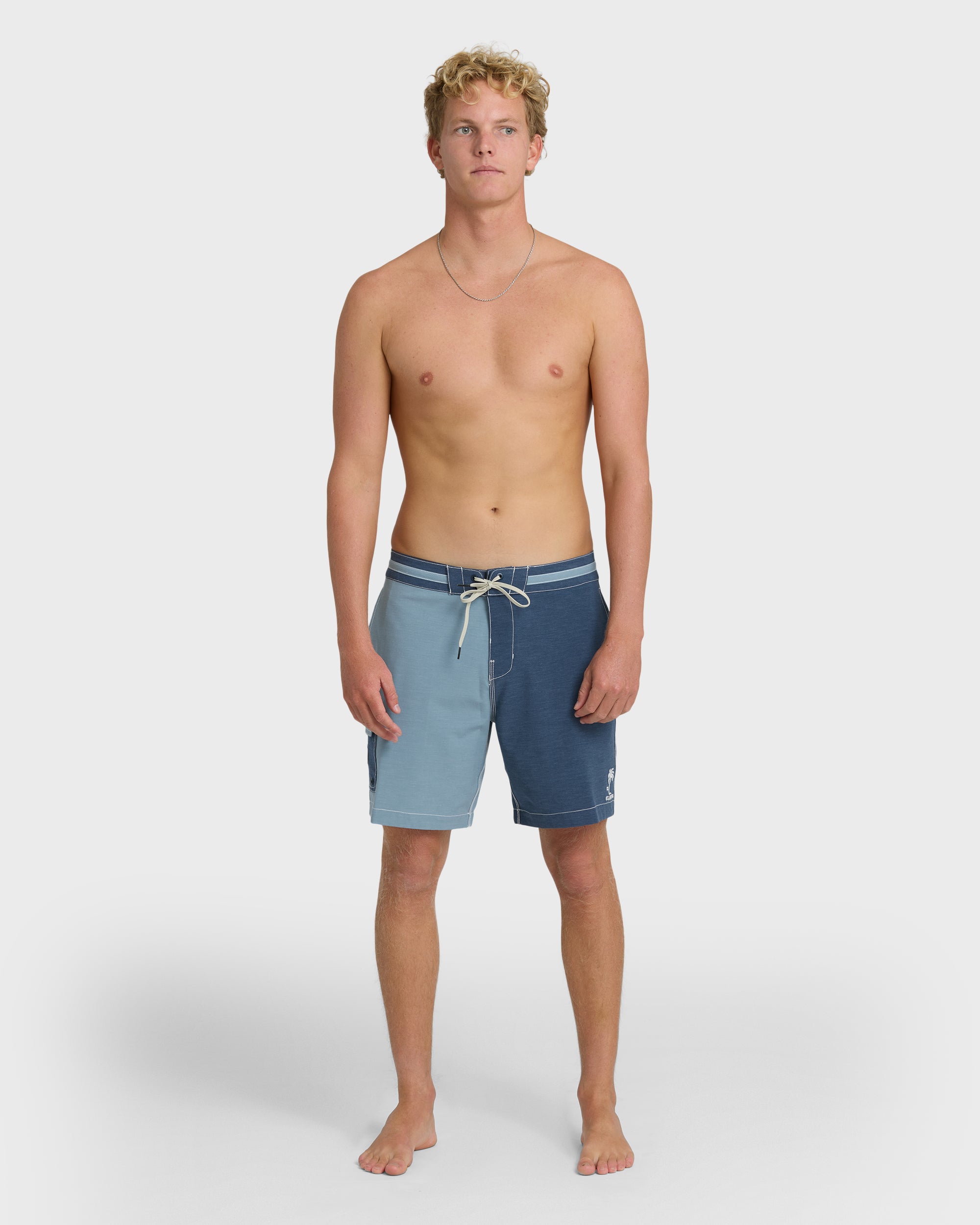 Sunset Lo Tide 19 Boardshorts - Blue Fog Multi - Blue Fog - Image 4