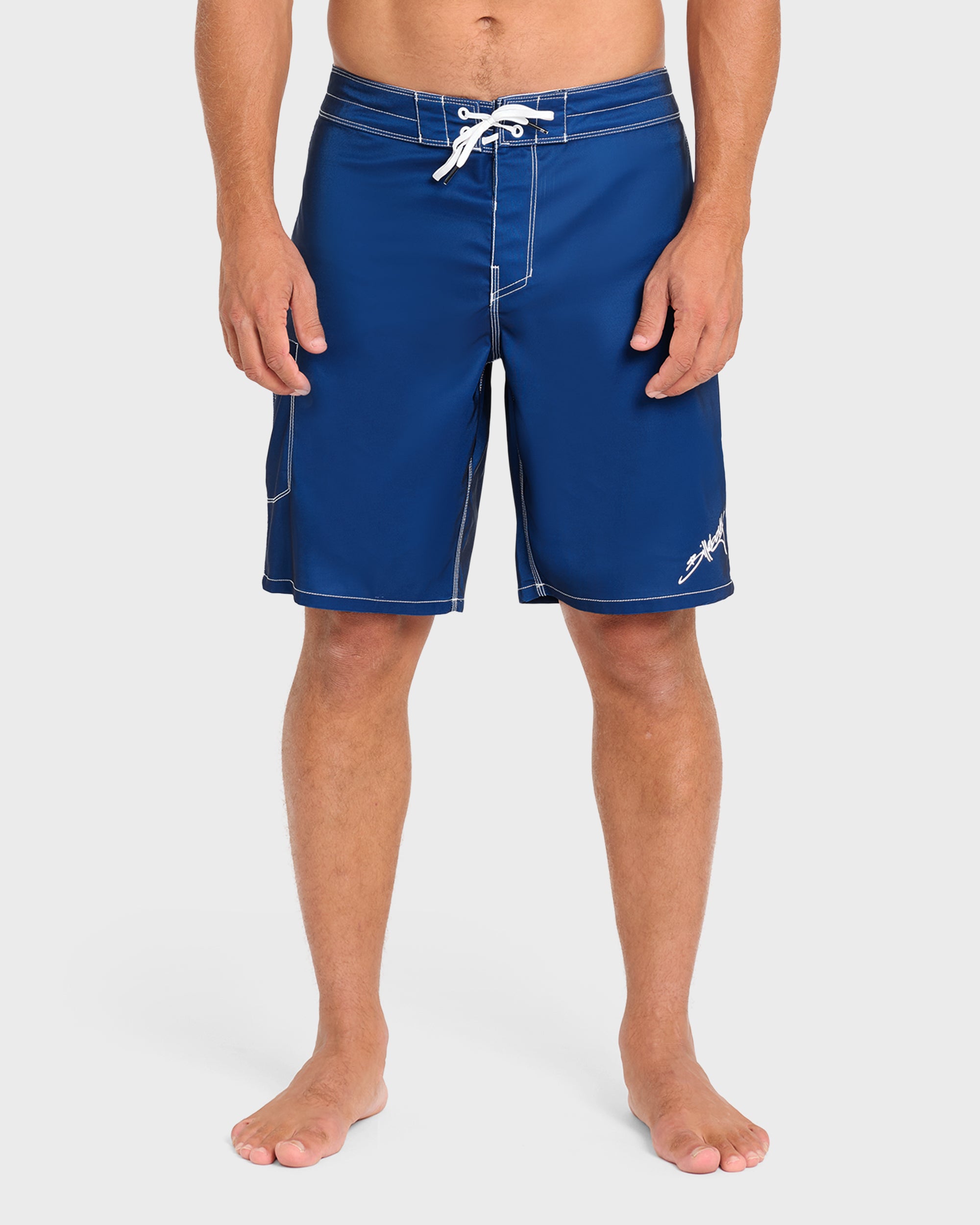 Piped Pro 19 Boardshorts - Dark Denim - Dark Denim