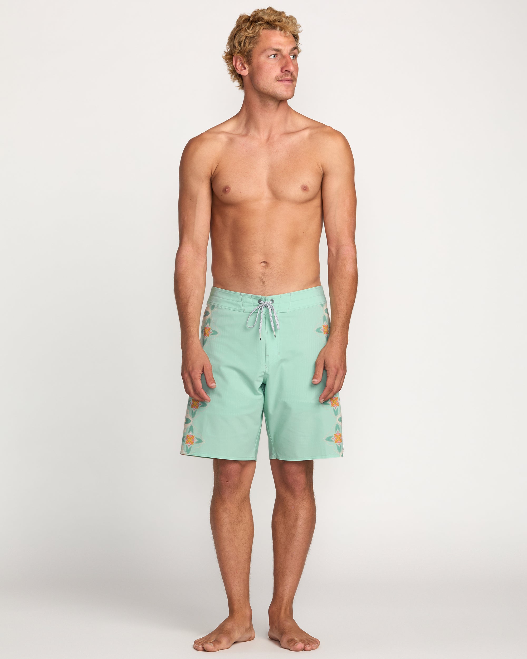 Framelines Pro 19 Boardshorts - Mist Green - Image 6
