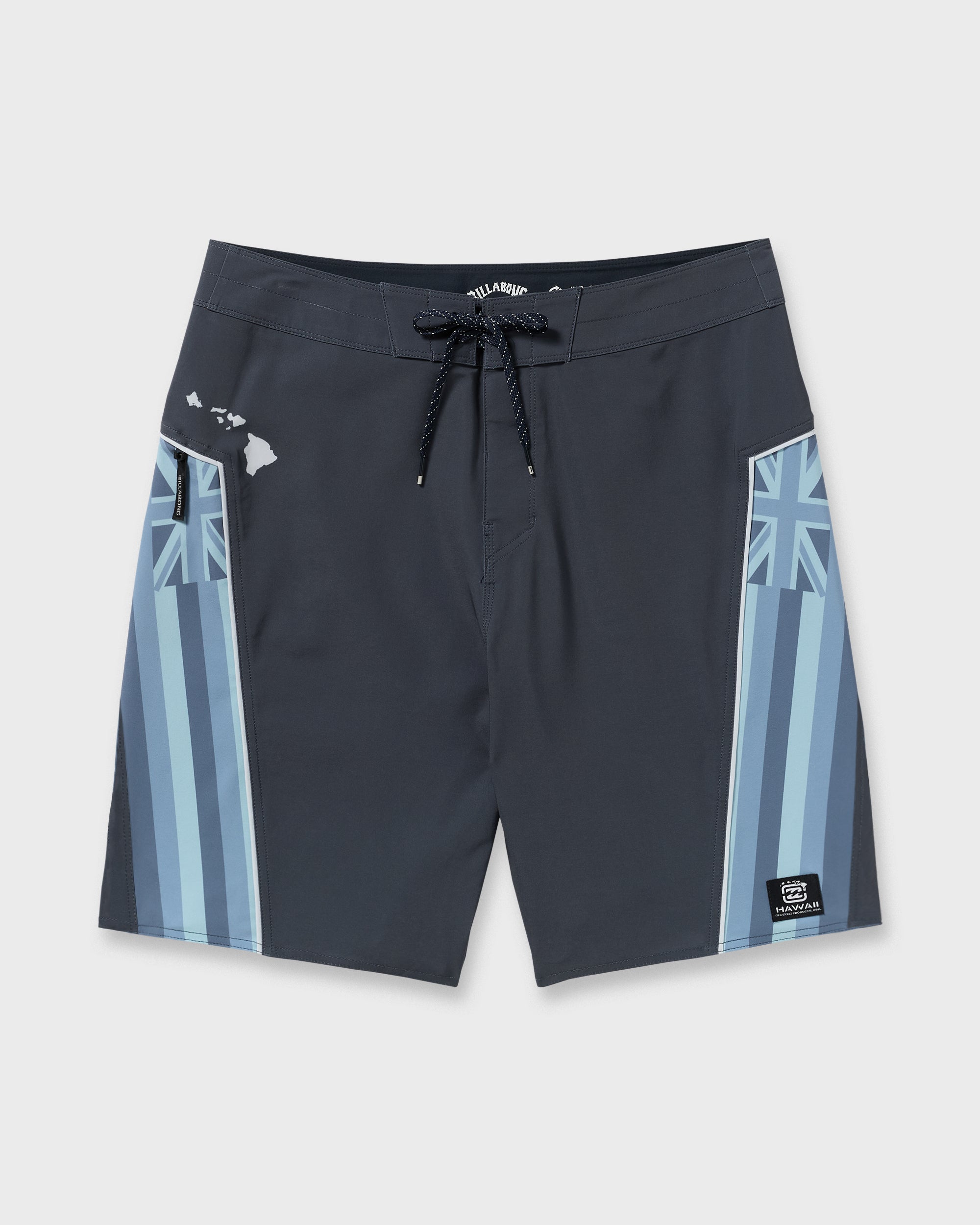 Straddie Pro Hi 20 Boardshorts - Harbor Blue - Image 8