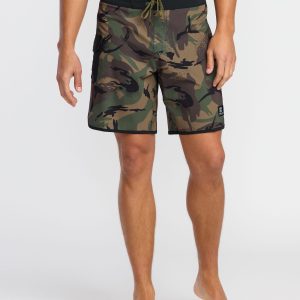 73 Pro Hi 17.5 Boardshorts - Camo
