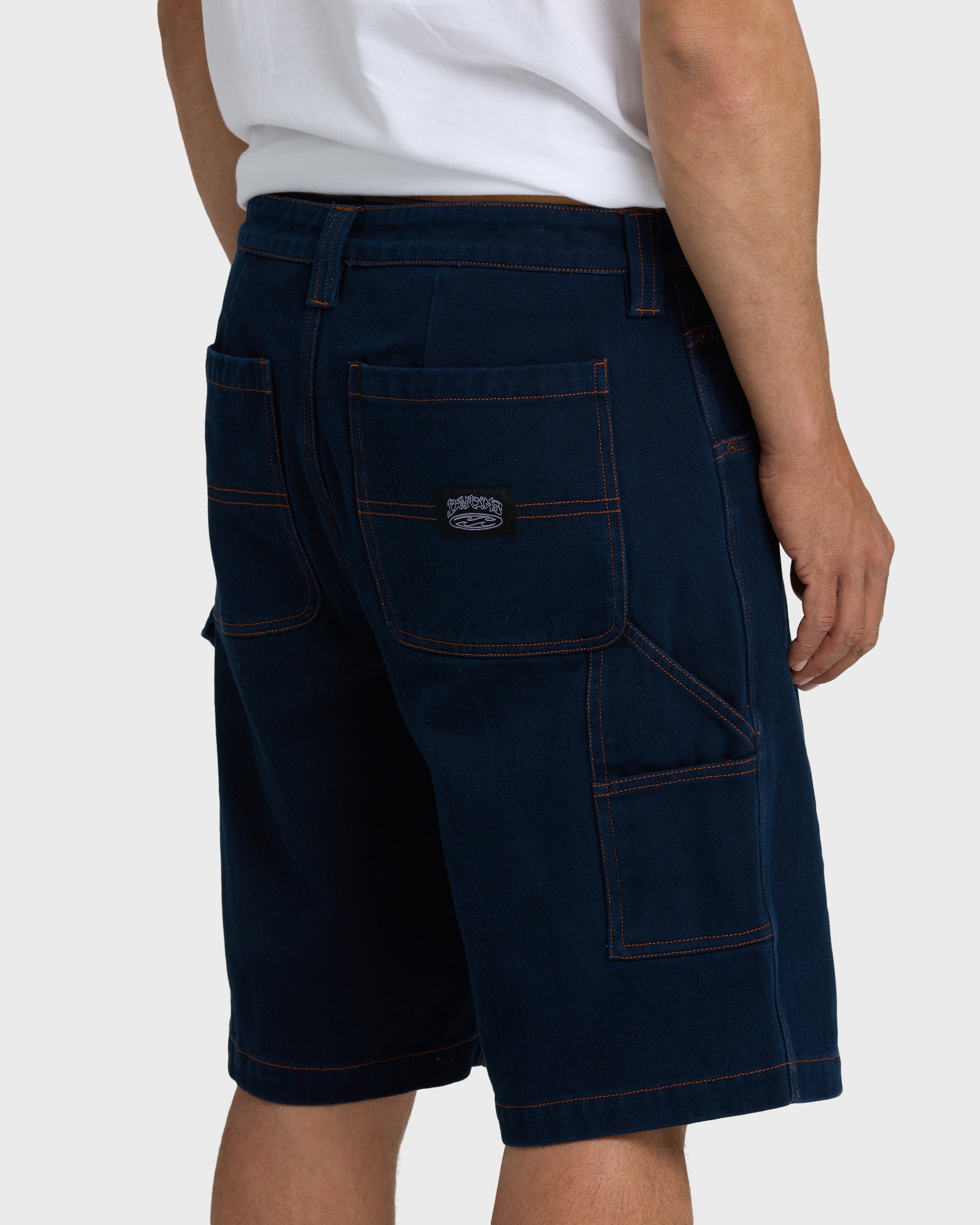 Bad Dog 21 Workwear Shorts - Navy - Image 5