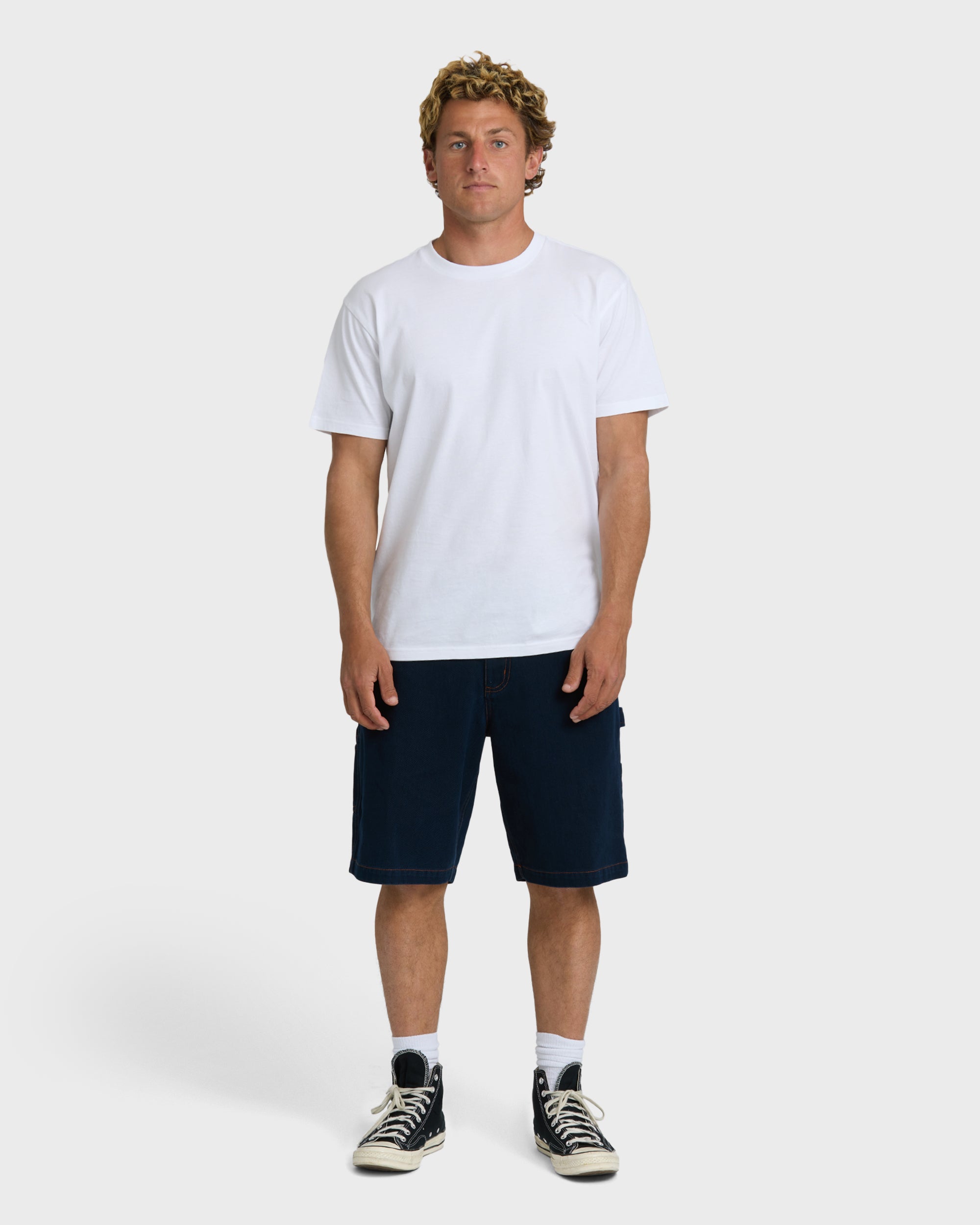 Bad Dog 21 Workwear Shorts - Navy - Image 4