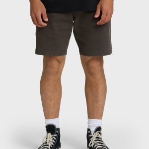 73 Wave Washed Chino Shorts - Raven