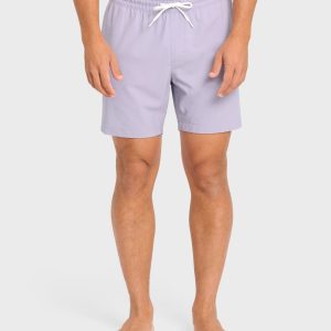 Kai Elastic Waist 17 Hybrid Shorts - Grey Violet