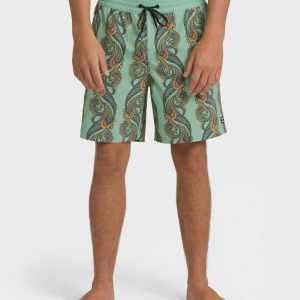Good Times Layback Trunks - Granite Green