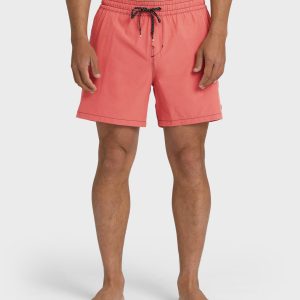 Lineup Solid Layback Trunks - Bright Pink
