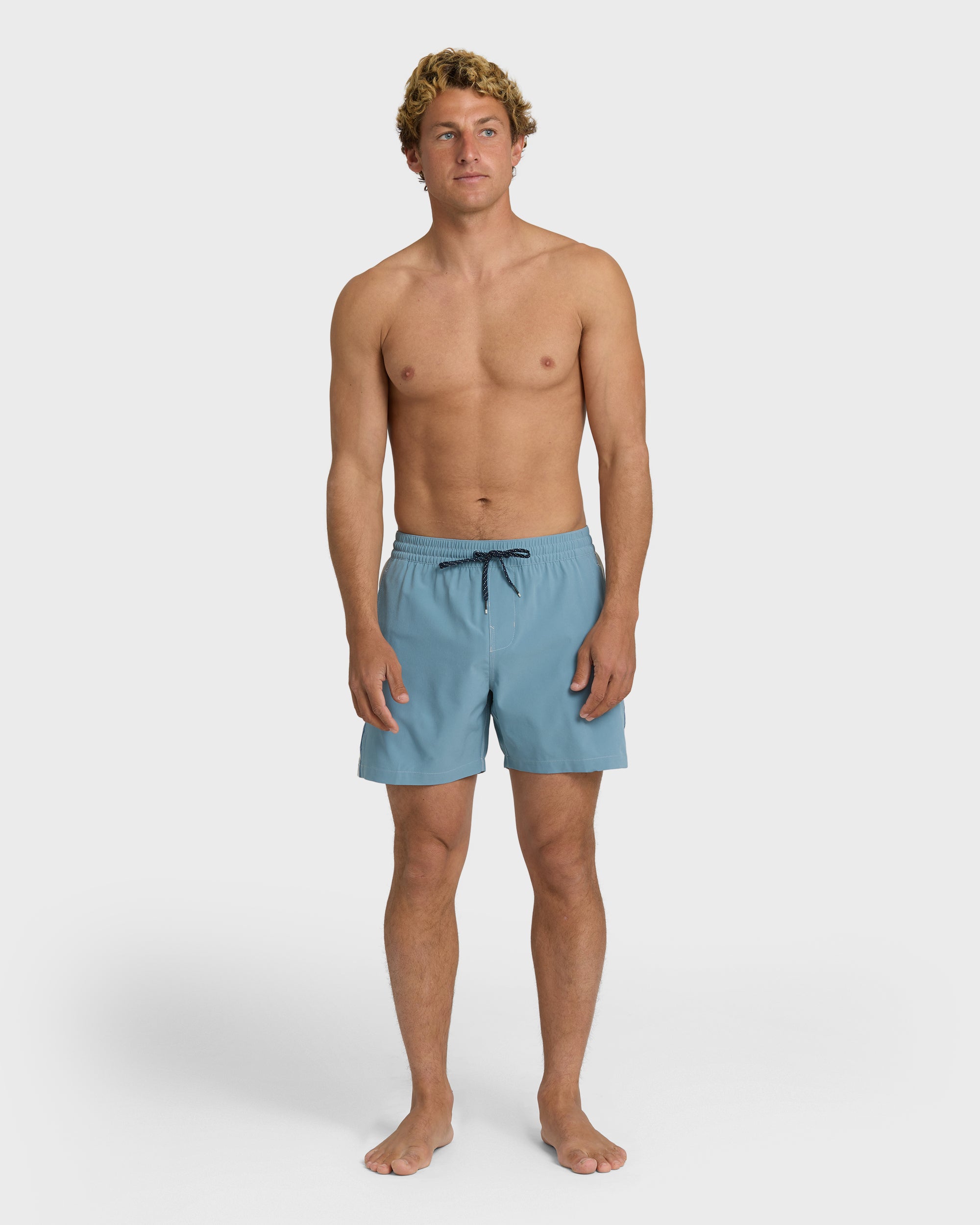 Dbah Panel Layback Trunks - Blue Fog - Image 4
