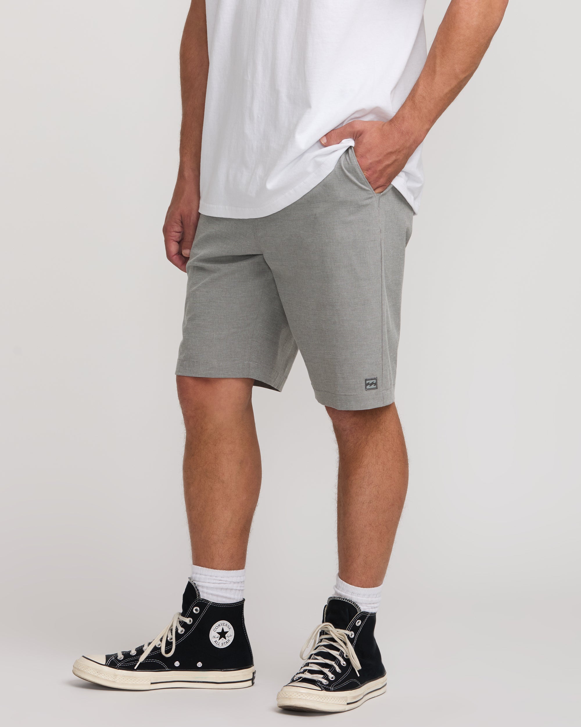Crossfire Submersible 21 Hybrid Shorts - Gray - Image 3