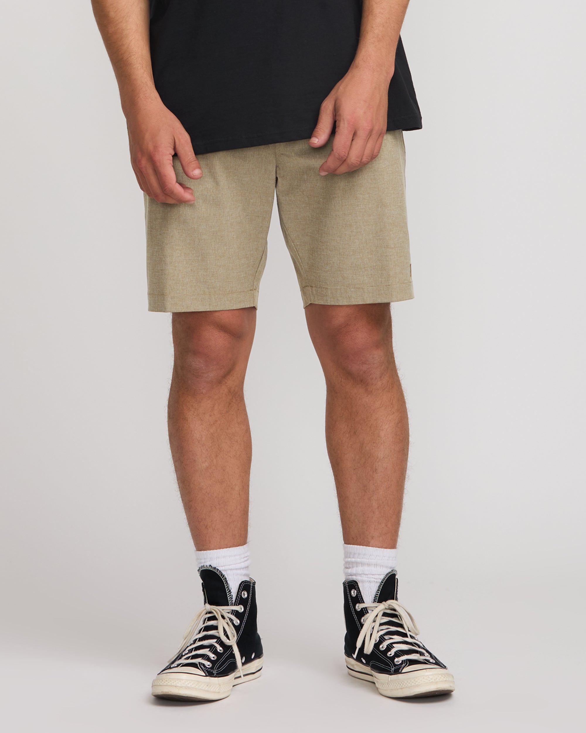 Crossfire Submersible 19 Hybrid Shorts - Khaki - Image 2