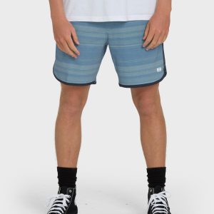 Surftrek Transit Elastic 17 Hybrid Shorts - Mid Blue