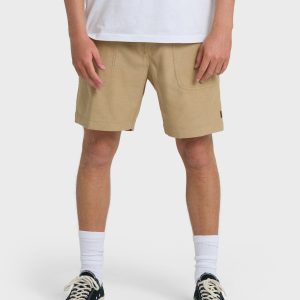 De La Cruz Submersible Hybrid Shorts - Khaki