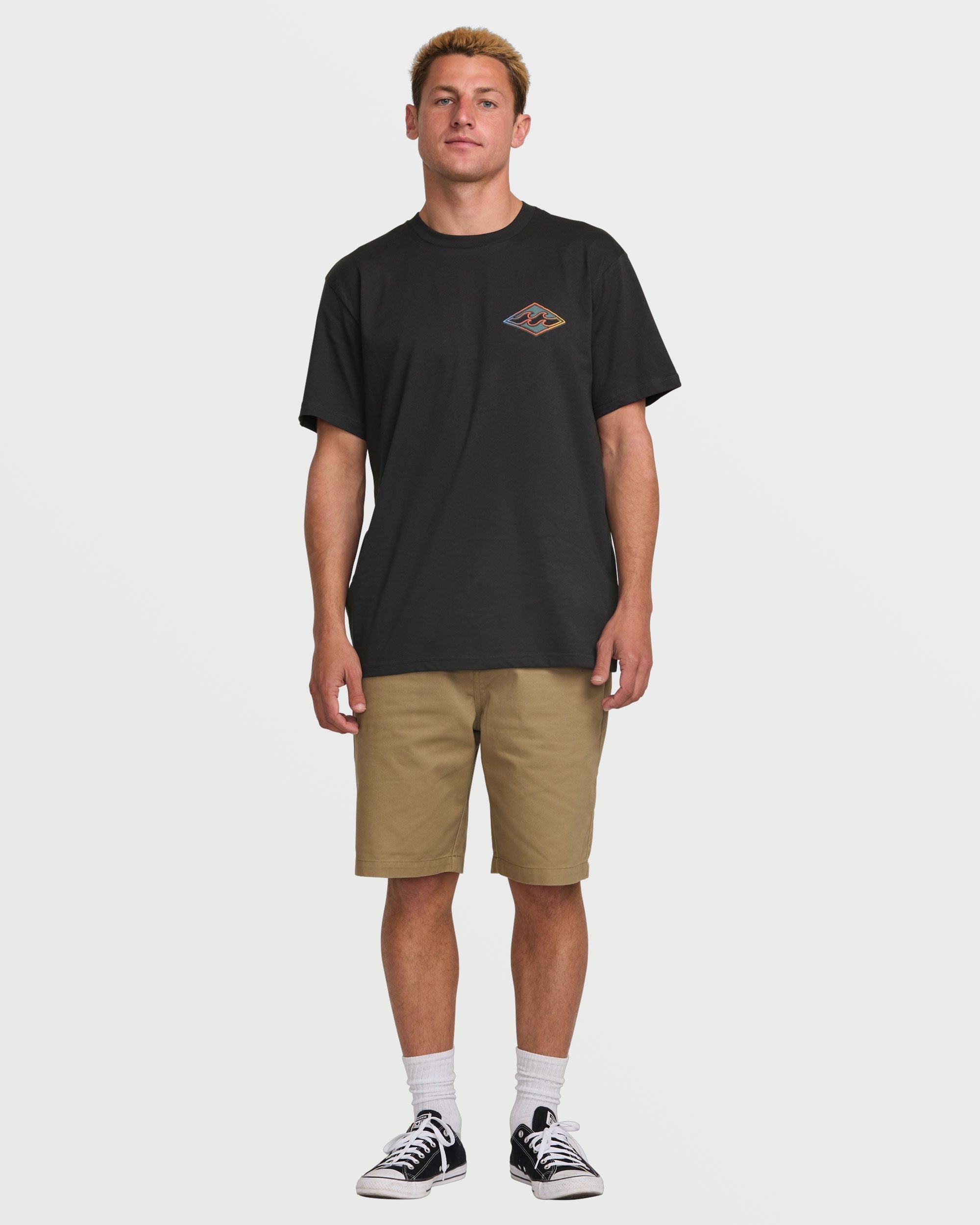 Crayon Wave Premium Tee - Dark Navy - Image 5