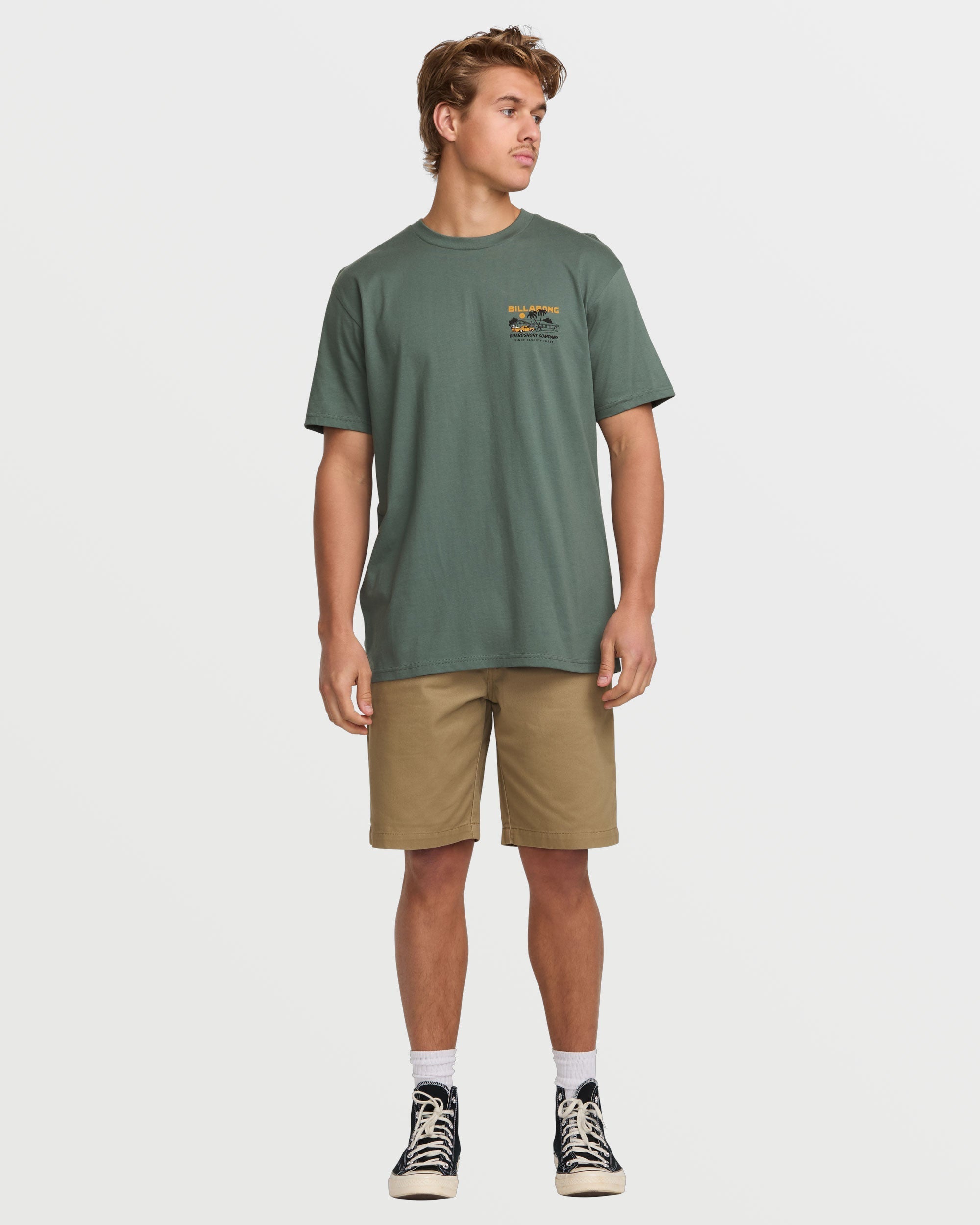 Palm Springs Premium Tee - Dark Slate - Image 5