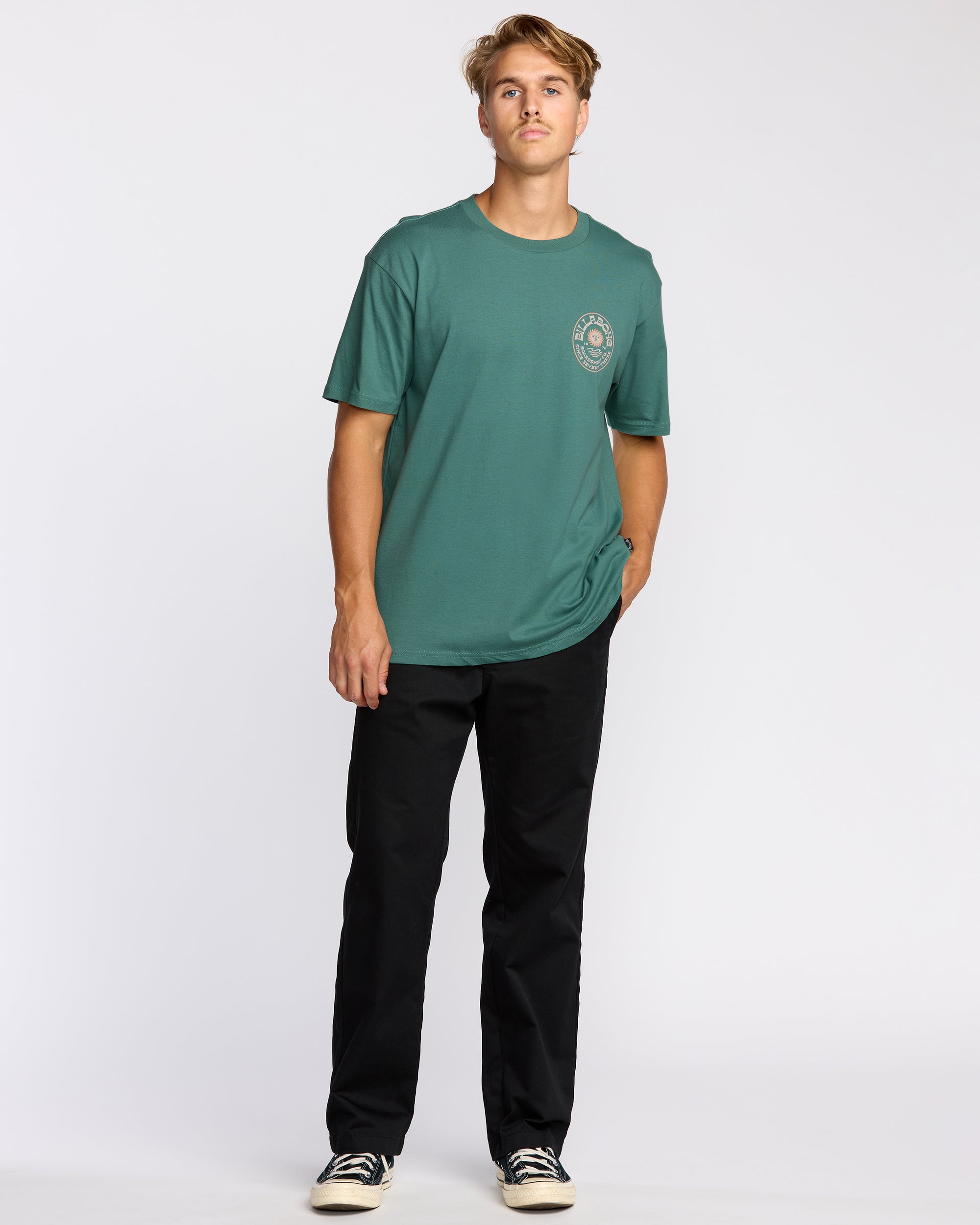 Sunny Days Premium Short Sleeve T-Shirt - Sage Green - Image 4