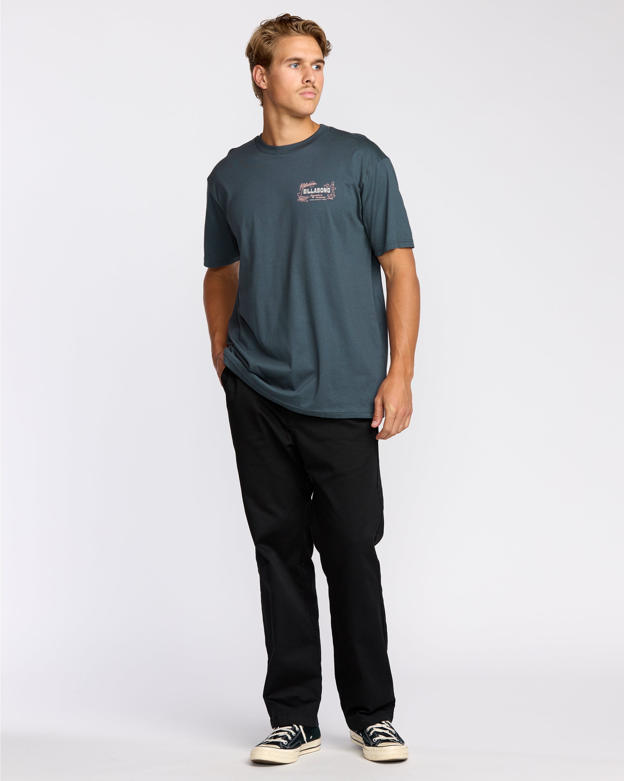 Desert Lounge Premium Short Sleeve T-Shirt - Midnight Blue - Image 4