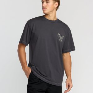 Bird Of Prey Garage OG Short Sleeve T-Shirt - Washed Black