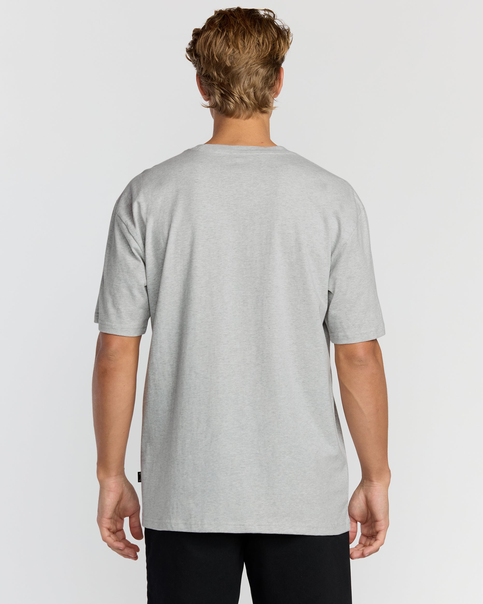 Bracket Hi Regular Short Sleeve T-Shirt - Heather Grey - Image 2