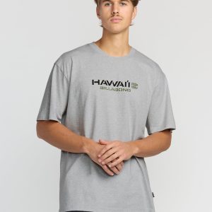 Bracket Hi Regular Short Sleeve T-Shirt - Heather Grey