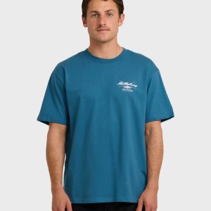 Crossboards Short Sleeve T-Shirt - Chino- Real Teal