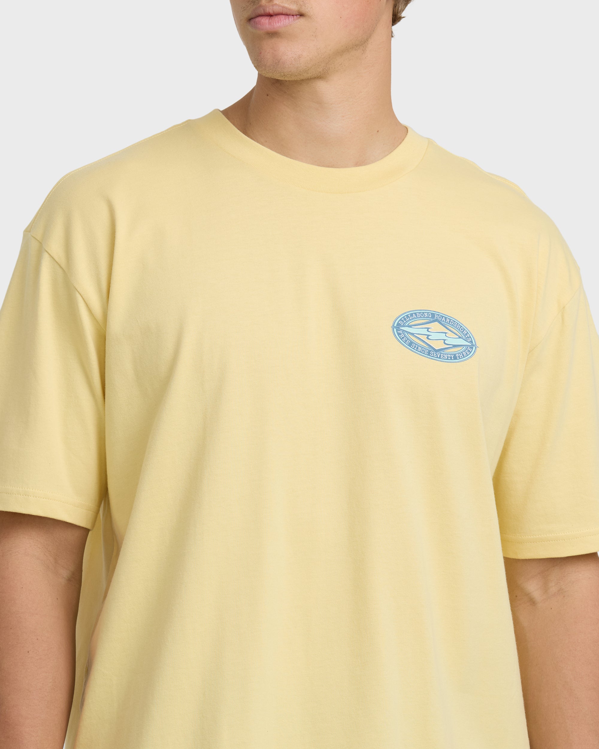 Rotor Diamond Regular Short Sleeve T-Shirt - Golden Yellow - Image 5